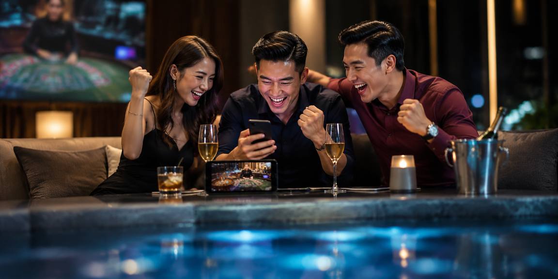 Meja Live Casino dengan Streamer Langsung